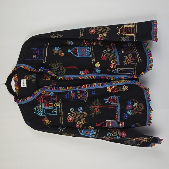 Chicos Vintage Unique Jacket - Picture 1 of 13